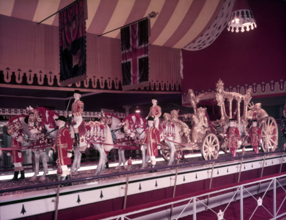 The Gold State Coach on display, London, c1953.  Creator: Arthur Charles Kirby Ware.