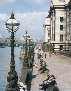 County Hall, South Bank, London, 1950s. Creator: Arthur Charles Kirby Ware.