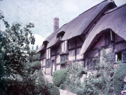 Anne Hathaway's Cottage, Stratford-on-Avon, Warwickshire, c1955.  Creator: Arthur Charles Kirby Ware.