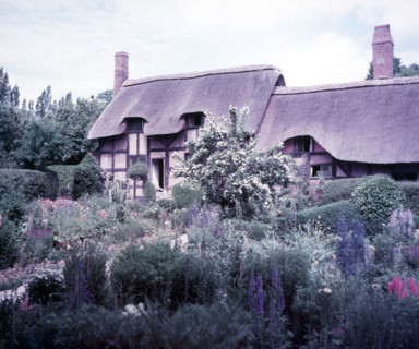 Anne Hathaway's Cottage, Stratford-on-Avon, Warwickshire, c1955.  Creator: Arthur Charles Kirby Ware.
