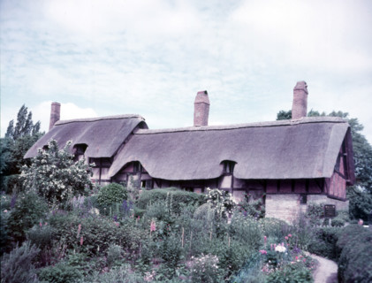 Anne Hathaway's Cottage, Stratford-on-Avon, Warwickshire, c1955.  Creator: Arthur Charles Kirby Ware.