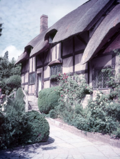 Anne Hathaway's Cottage, Stratford-on-Avon, Warwickshire, c1955.  Creator: Arthur Charles Kirby Ware.