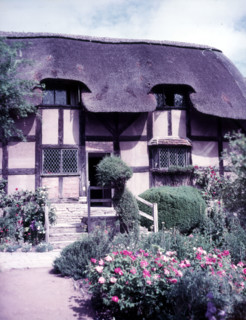 Anne Hathaway's Cottage, Stratford-on-Avon, Warwickshire, c1955.  Creator: Arthur Charles Kirby Ware.
