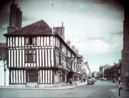 The Falcon Inn, Chapel Street, Stratford-on-Avon, Warwickshire, c1955. Creator: Arthur Charles Kirby Ware.