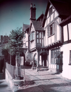 Lord Leycester's Hospital, Warwick, Warwickshire, c1955. Creator: Arthur Charles Kirby Ware.