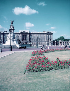 Buckingham Palace, London, c1955. Creator: Arthur Charles Kirby Ware.
