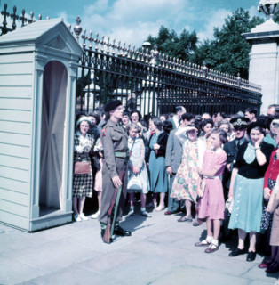 Buckingham Palace, London, c1955. Creator: Arthur Charles Kirby Ware.