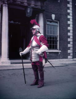 Officer, Honourable Artillery Company, London, c1955. Creator: Arthur Charles Kirby Ware.