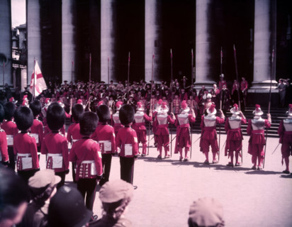 Proclamation at the Royal Exchange, London, 1952. Creator: Arthur Charles Kirby Ware.