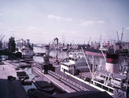 Victoria Dock, London, c1955. Creator: Arthur Charles Kirby Ware.