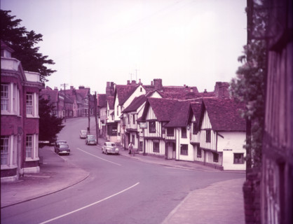 The village of Lavenham, Suffolk, c1955. Creator: Arthur Charles Kirby Ware.