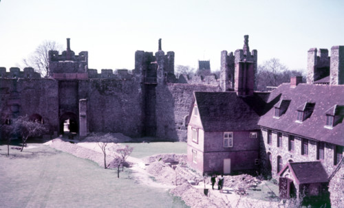 Framlingham Castle, Suffolk, c1955. Creator: Arthur Charles Kirby Ware.
