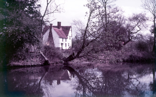Willy Lott's Cottage, Flatford, East Bergholt, Suffolk, c1955. Creator: Arthur Charles Kirby Ware.
