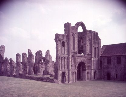 Castle Acre Priory Ruins, Norfolk, c1955.  Creator: Arthur Charles Kirby Ware.