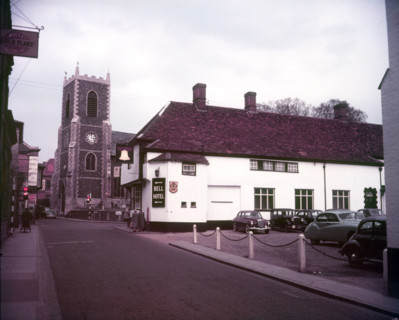 The Bell public house, Thetford, Norfolk, c1960s.  Creator: Arthur Charles Kirby Ware.
