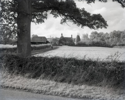 Oast houses near Goudhurst, Kent, c1955. Creator: Arthur Charles Kirby Ware.