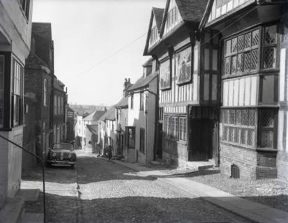 Mermaid Row, Rye, Sussex, c1955. Creator: Arthur Charles Kirby Ware.