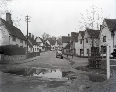 The ford, Kersey, Suffolk, c1955.  Creator: Arthur Charles Kirby Ware.