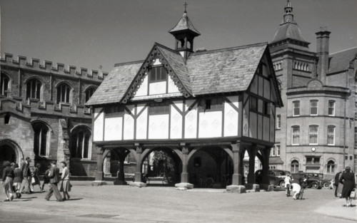 The Old Grammar School, Market Harborough, Leicestershire, c1955. Creator: Arthur Charles Kirby Ware.