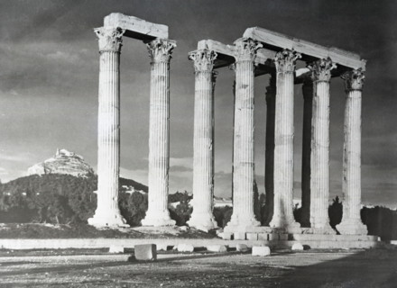 Temple of Zeus (Jupiter), Athens, Greece, c1955. Creator: Arthur Charles Kirby Ware.