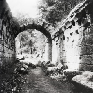 Entrance to the Stadium at Olympia, Greece, c1955.  Creator: Arthur Charles Kirby Ware.