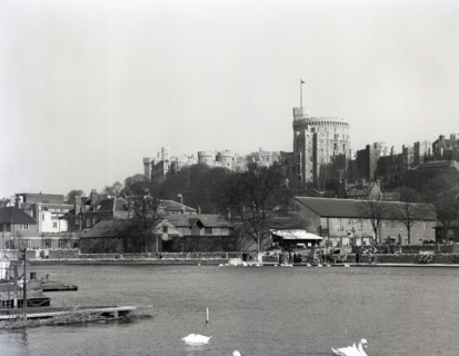 Windsor Castle, Berkshire, c1955. Creator: Arthur Charles Kirby Ware.