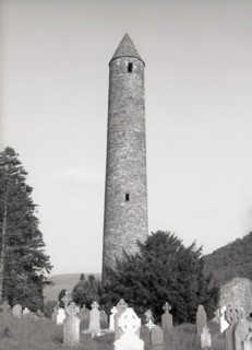 The Round Tower, Glendalough, County Wicklow, Ireland, c1955.  Creator: Arthur Charles Kirby Ware.