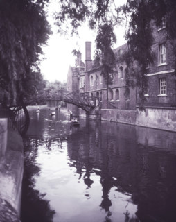 Punting on 'The Backs' at Cambridge, c1955. Creator: Arthur Charles Kirby Ware.