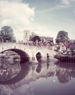 Bridge at Aylesford, Kent, c1955.  Creator: Arthur Charles Kirby Ware.