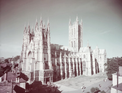 Canterbury Cathedral, Kent, c1955.  Creator: Arthur Charles Kirby Ware.