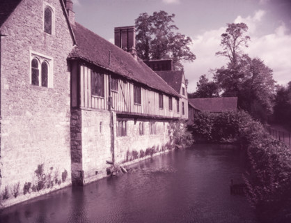 Ightham Moat, south side, Kent, c1955.  Creator: Arthur Charles Kirby Ware.