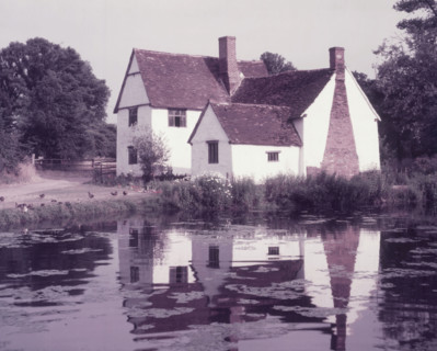 Willy Lott's Cottage, Flatford, East Bergholt, Suffolk, c1955. Creator: Arthur Charles Kirby Ware.