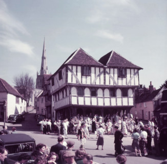 Morris dancing, Thaxted, Essex, c1955. Creator: Arthur Charles Kirby Ware.