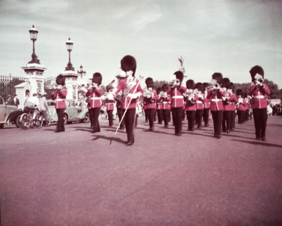 Band of Guards in the Mall, London, c1955. Creator: Arthur Charles Kirby Ware.