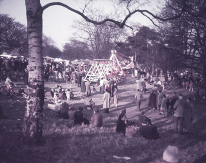 Fair on Hampstead Heath, London, c1955. Creator: Arthur Charles Kirby Ware.