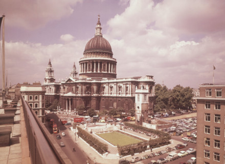St Paul's Cathedral, London, c1955.  Creator: Arthur Charles Kirby Ware.