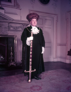 First Esquire William T. Boston, Swordbearer, Lord Mayor's Household Officers, London, c1953.  Creator: Arthur Charles Kirby Ware.