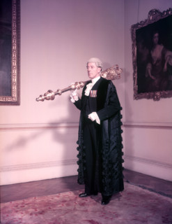 Second Esquire Commander J.R. Poland R.N., Lord Mayor's Household Officers, London, c1953.  Creator: Arthur Charles Kirby Ware.