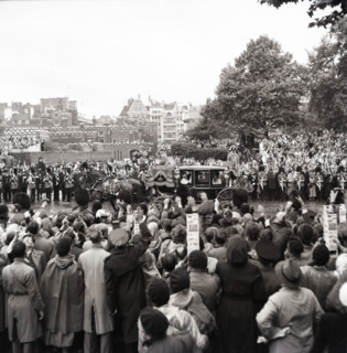 Coronation of Queen Elizabeth II, London, 2 June 1953.  Creator: Arthur Charles Kirby Ware.