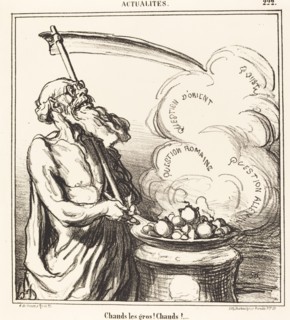 Chauds les gros! Chauds!..., 1868. Creator: Honore Daumier.