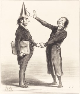 Une alliance, 19th century. Creator: Honore Daumier.