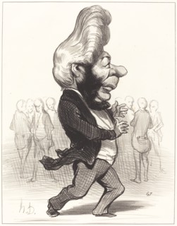 Ferdinand Favre, 1849. Creator: Honore Daumier.