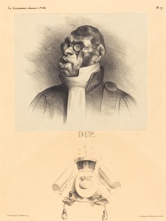 Dup..., 1832. Creator: Honore Daumier.