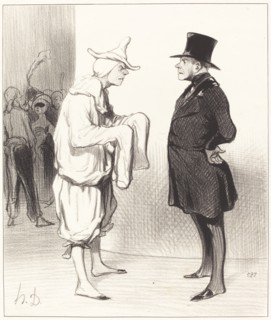 Carotte du voltigeur, 1844. Creator: Honore Daumier.