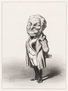 Adolphe Thiers, 1848. Creator: Honore Daumier.
