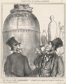 Ché cha une belle chaudronnerie!..., 1865. Creator: Honore Daumier.