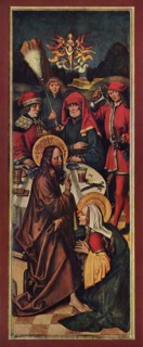 Christ in the House of Simon, 1500. Creator: Sigmund Holbein.