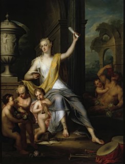 Allegory of the Hearing, the Taste and the Smell, 1733. Creator: Balthasar Beschey.
