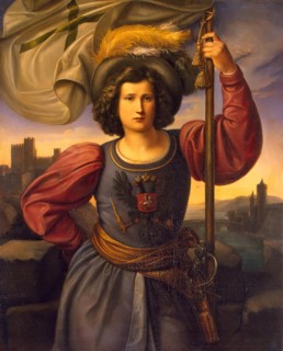 Allegory of Russia, 1840. Creator: Philipp Veit.