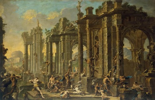Bacchanalia, 1710. Creators: Alessandro Magnasco, Clemente Spera.